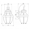 Kinkiet zewnętrzny Newbury S mosiężna latarnia ścienna Elstead Lighting Kinkiet zewnętrzny Newbury S – mosiężna latarnia ścienna QZ-NEWBURY2-S-PB